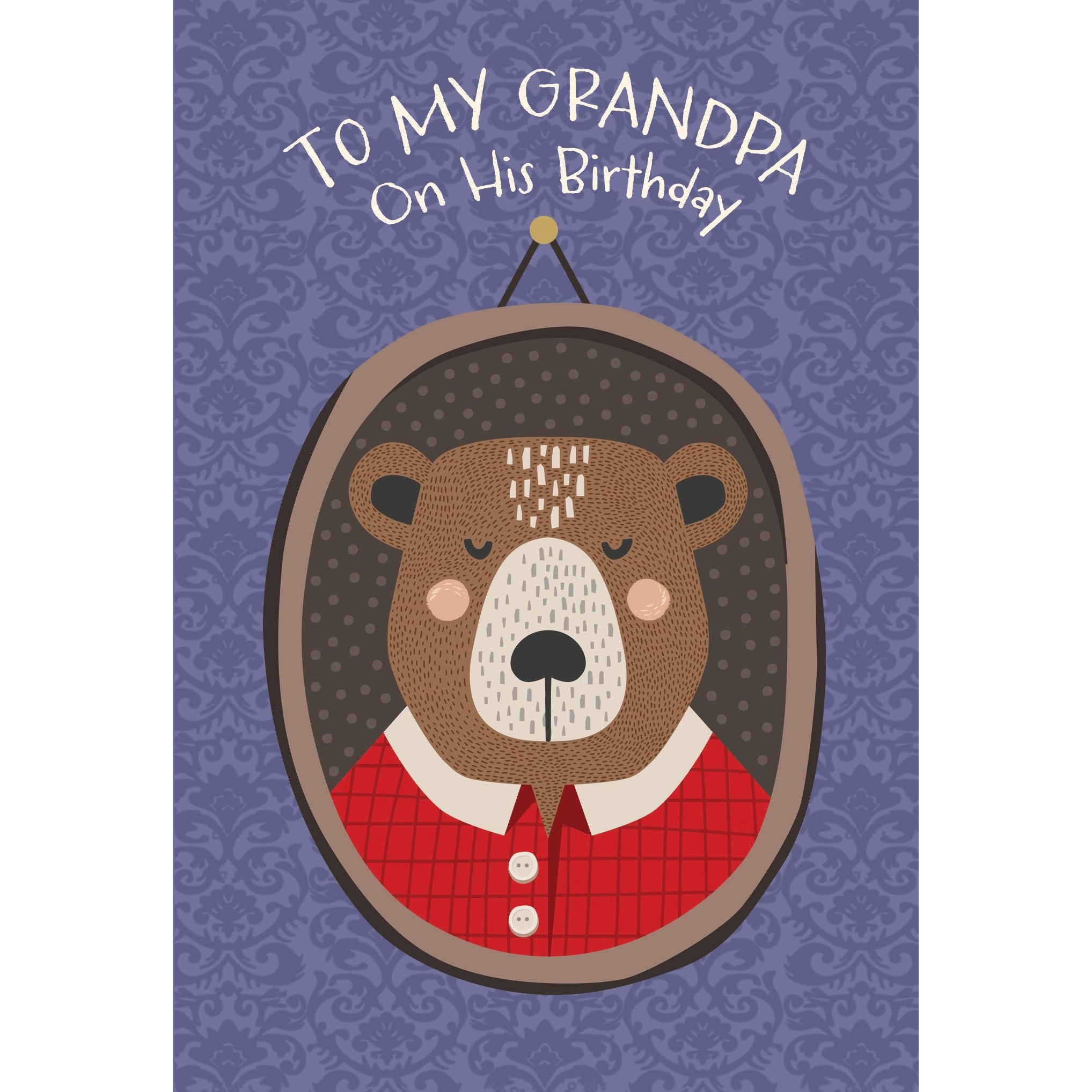 Papa Bear Birthday Card Grandfather